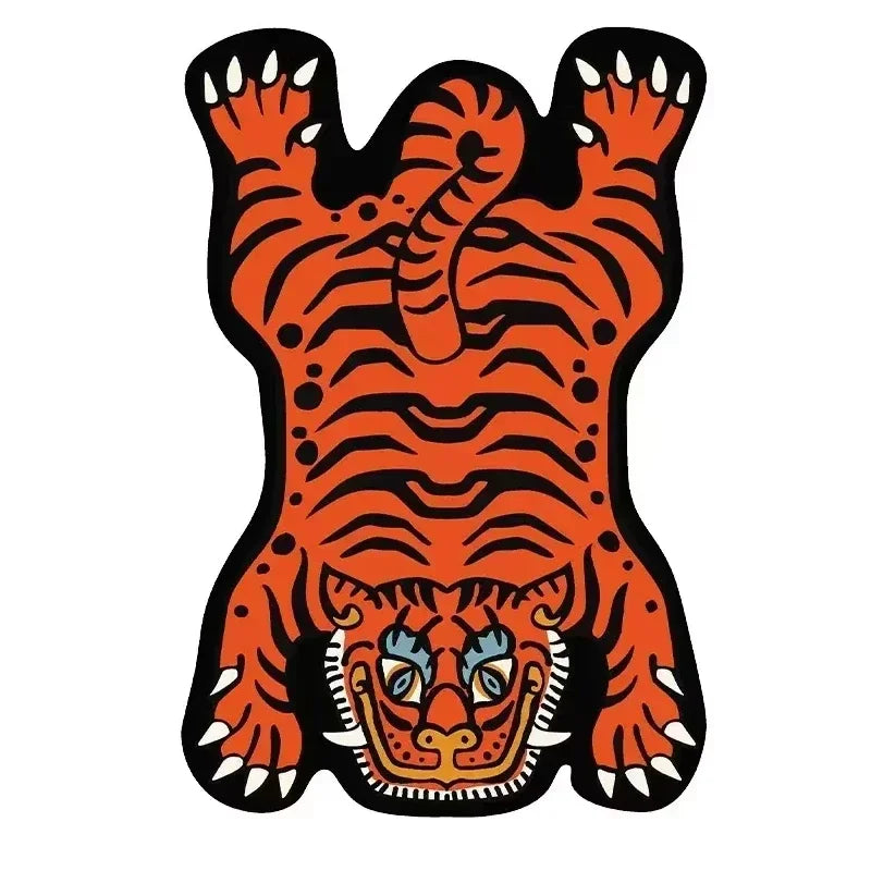 Cartoon Tiger Rug