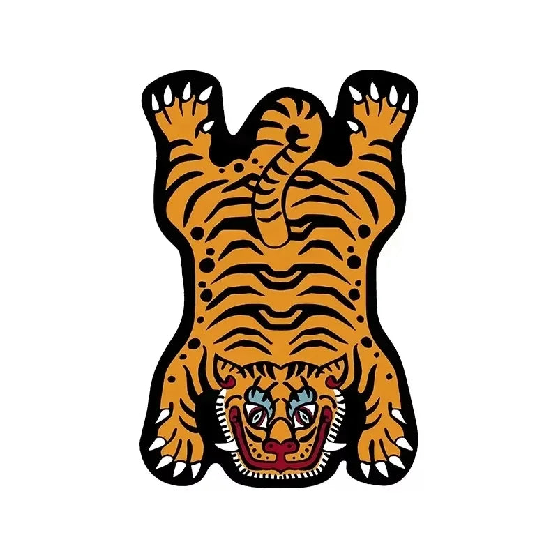 Cartoon Tiger Rug