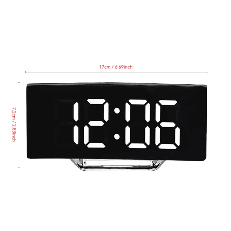 Digital LED Alarm Clock