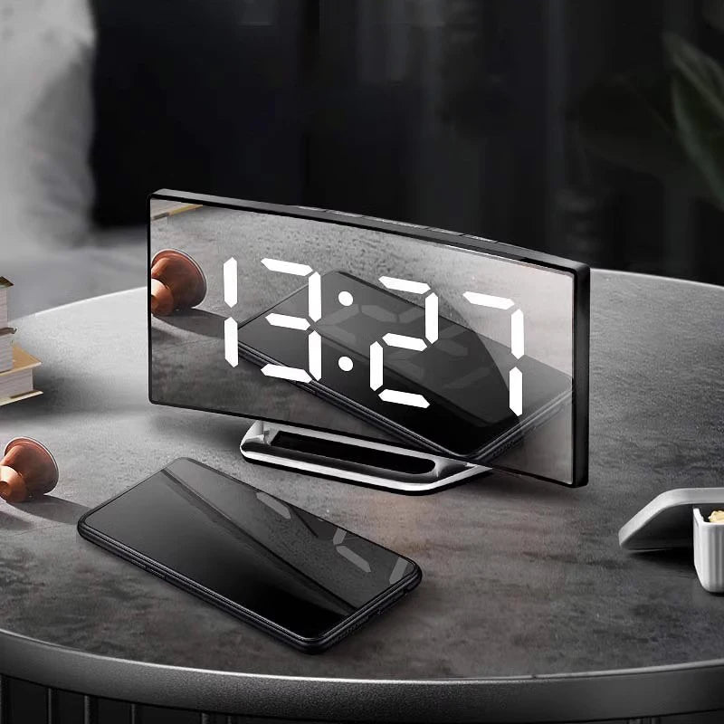 Digital LED Alarm Clock